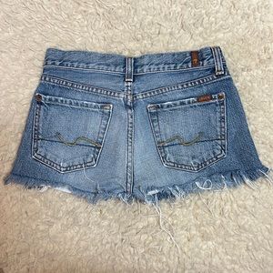 Seven jean shorts